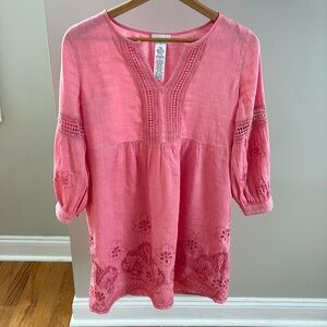 Tommy Bahama Pink Linen Dress
